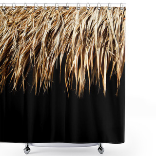 Personality  Thatch Roof Shower Curtains