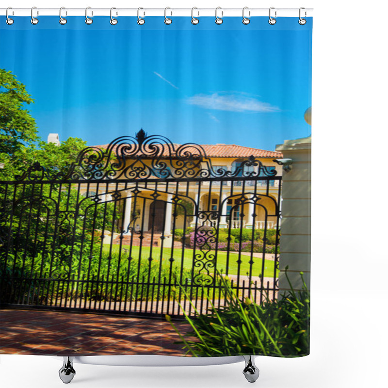 Personality  Gated Community Shower Curtains