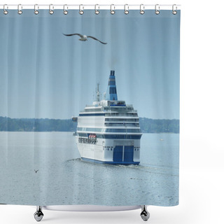 Personality  Ferry. Shower Curtains