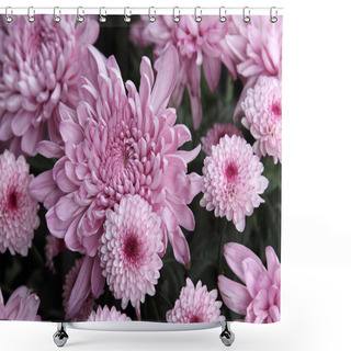 Personality  Chrysanthemum Flower Shower Curtains