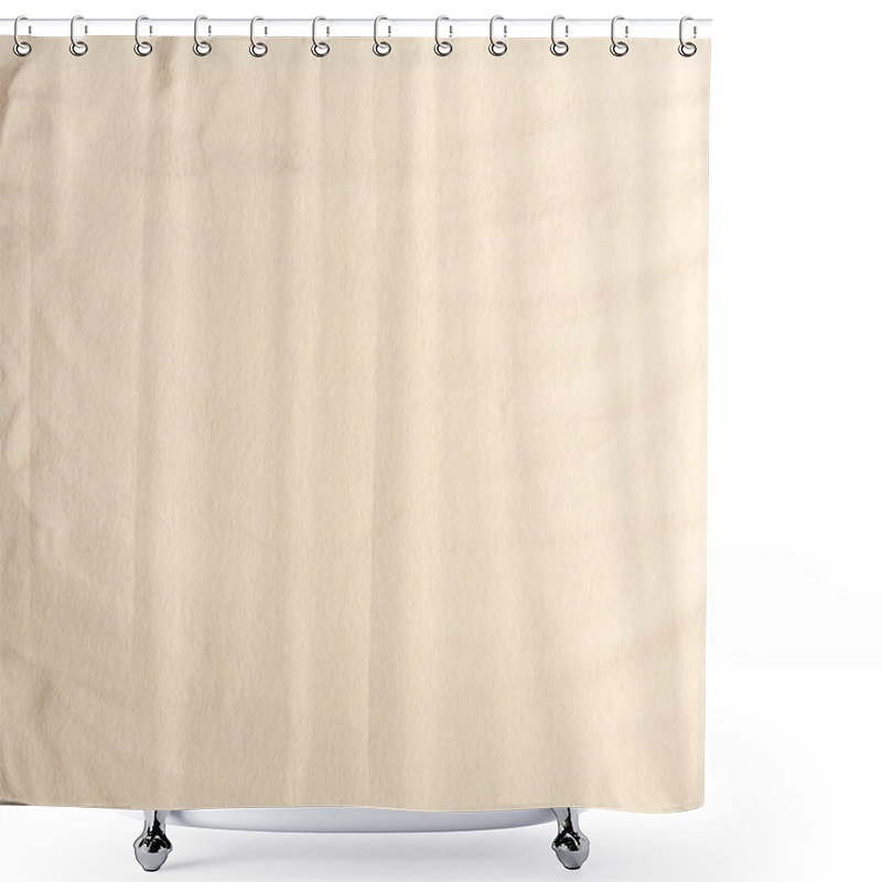 Personality  Travel template with smooth sandy beach shower curtains