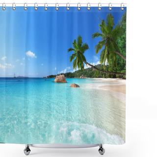 Personality  Anse Lazio Beach At Praslin Island, Seychelles Shower Curtains