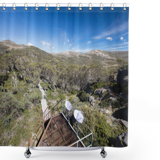 Personality  Mount Kosciuszko View Shower Curtains