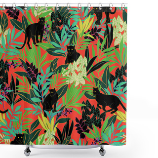 Personality  ���������������� RGB Shower Curtains