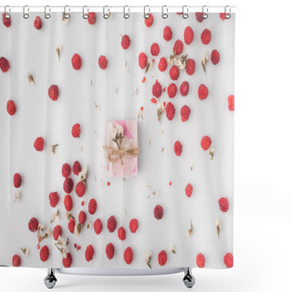 Personality  Berry Soap Shower Curtains