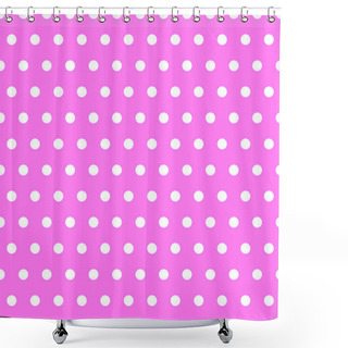 Personality  Abstract Polka Dot Pattern Shower Curtains