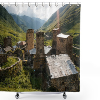 Personality  Svaneti Shower Curtains