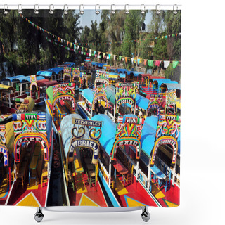 Personality  Mexican Gondolas, Mexico Shower Curtains