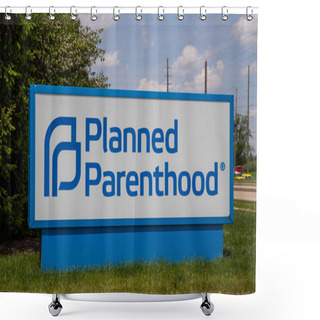 Personality  Indianapolis - Circa May 2019: Planned Parenthood Location. Planned Parenthood Provides Reproductive Health Services In The US IV Shower Curtains