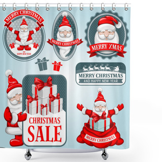 Personality  Christmas Collection Shower Curtains