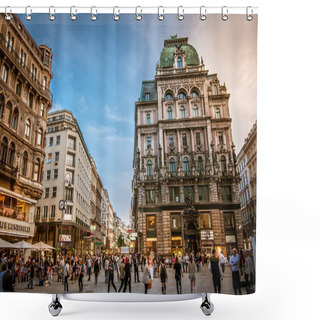Personality  Streets Of Vienna, Austra Shower Curtains