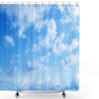 Personality  Clouds In Sky Shower Curtains