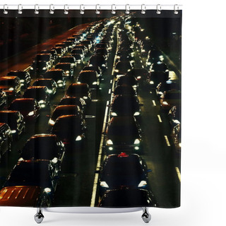 Personality  Dead Traffic Shower Curtains