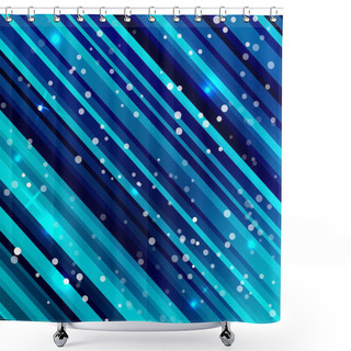 Personality  Abstract Blue Backgrounds Vector Shower Curtains