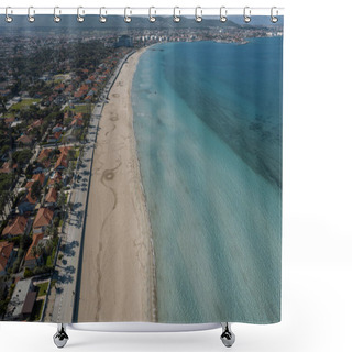Personality  The Most Beautiful Beach Of Izmir-cesme District In Turkey, Ilica Beach View Shower Curtains