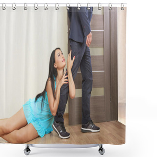 Personality  Breaking Up, Concept Shower Curtains