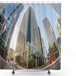 Personality  Canary Wharf Shower Curtains