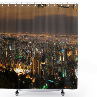 Personality  Belo Horizonte By Night. Shower Curtains