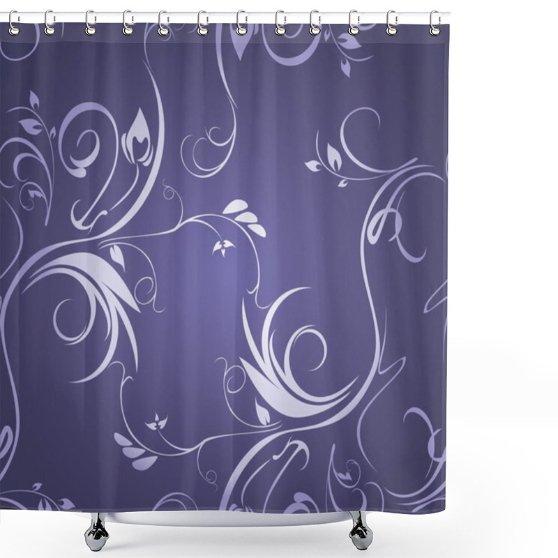 Personality  Ornamental background shower curtains