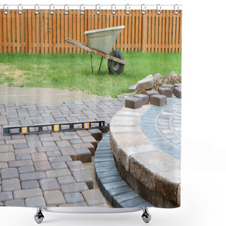 Personality  Patio Work Shower Curtains