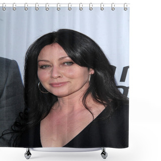 Personality  Shannen Doherty Shower Curtains