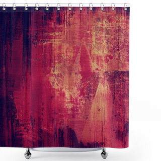 Personality  Vintage Texture Background Shower Curtains