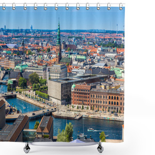 Personality  Copenhagen City, Denmark Shower Curtains