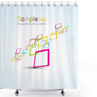 Personality  Abstract Colorful Artwork Background Shower Curtains