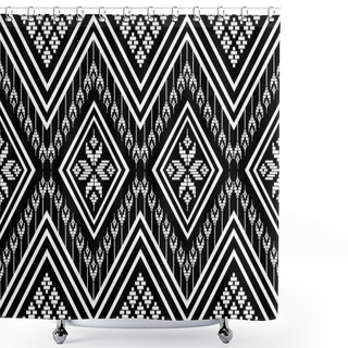 Personality  Geometric Ethnic Pattern Shower Curtains