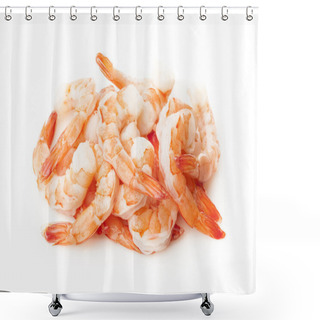Personality  Fresh Organic Shrimp Cocktail Shower Curtains