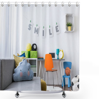 Personality  Children Will Love This Room! Shower Curtains