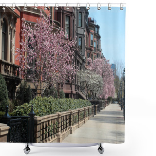 Personality  Back Bay, Boston Shower Curtains