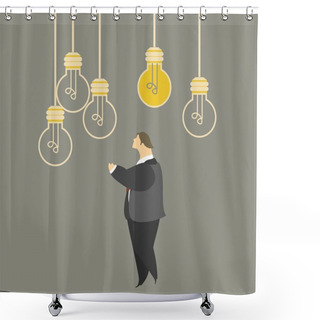 Personality  Business Concept Selection Shower Curtains