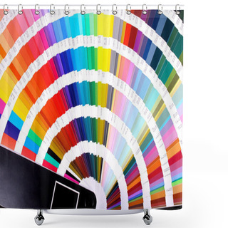 Personality  Colour Palatte1 Shower Curtains