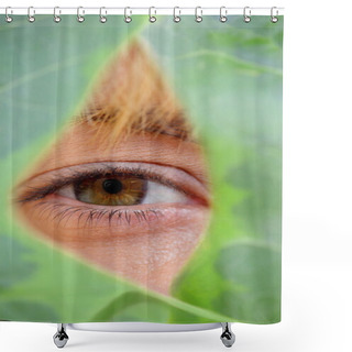 Personality  Protection Of Nature And The Forest Guard Shower Curtains