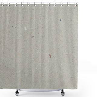 Personality  Pale Grey Cardboard Texture Shower Curtains