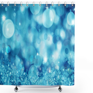 Personality  Abstract Background, Beautiful Shiny Lights, Glowing Magic Bok Shower Curtains