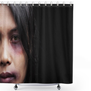 Personality  Domestic Violence Victim Shower Curtains