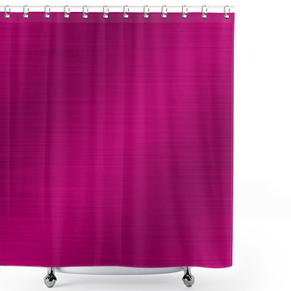 Personality  Dark Magenta Anodized Aluminum Brushed Metal Seamless Texture Tile Shower Curtains