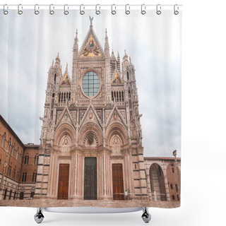 Personality  Gothic Architecture Shower Curtains