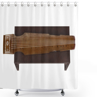 Personality  Isolated Guqin Shower Curtains