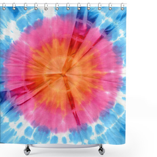 Personality  Tie Dye Shower Curtains