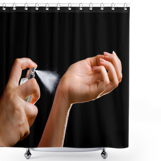 Personality  Perfume Tester Shower Curtains