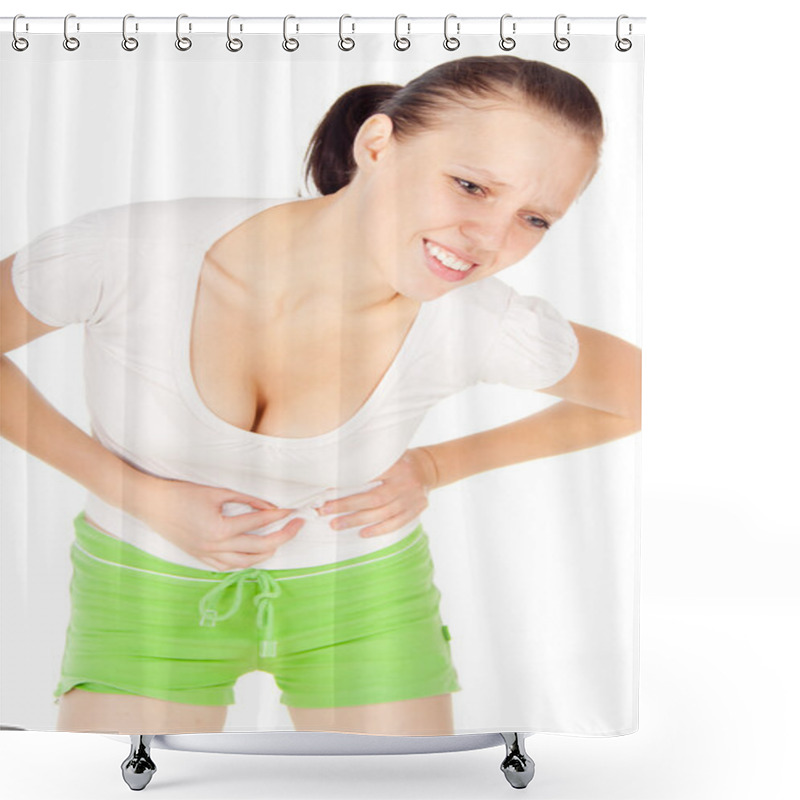 Personality  The Girl Shower Curtains