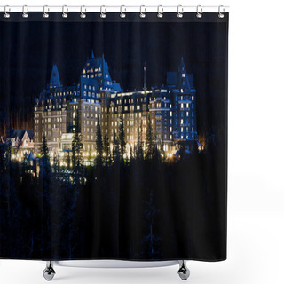 Personality  The Fairmont Banff Springs Shower Curtains