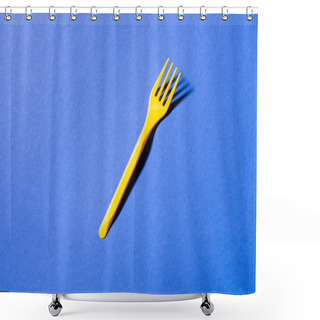 Personality  Disposable Plastic Fork Shower Curtains