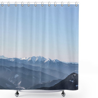 Personality  Mountains Shower Curtains