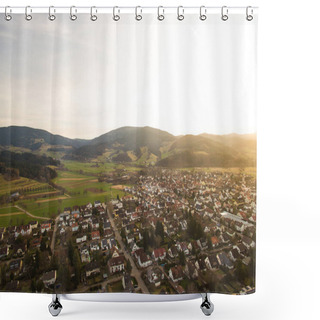 Personality  Town Shower Curtains