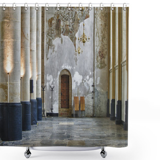 Personality  Church Interior Shower Curtains