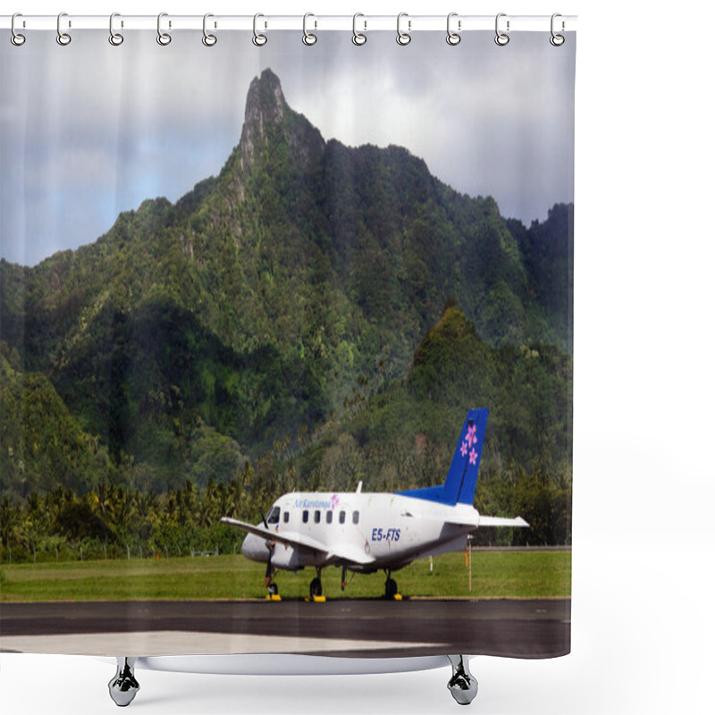 Personality  Air Rarotonga - Cook Islands Shower Curtains